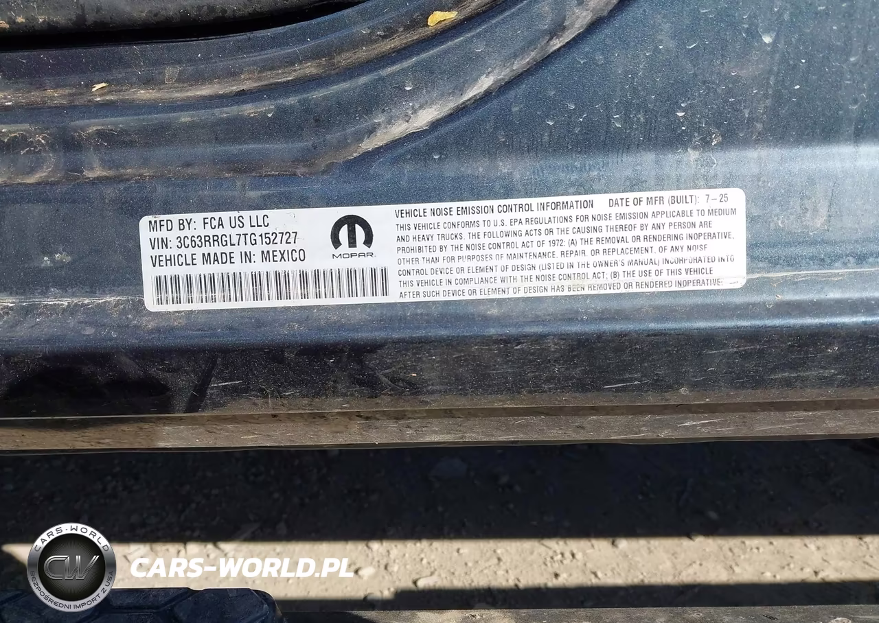 2026 Ram 3500 Tradesman 4X4 8' Box VIN:3C63RRGL7TG152727 - 8
