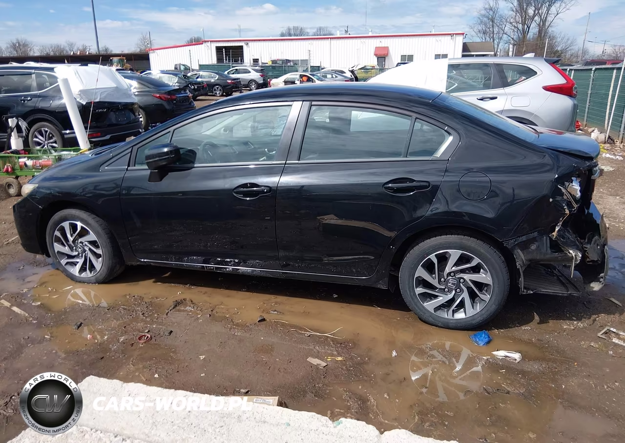 2015 Honda Civic Se VIN:19XFB2F78FE020713 - 15