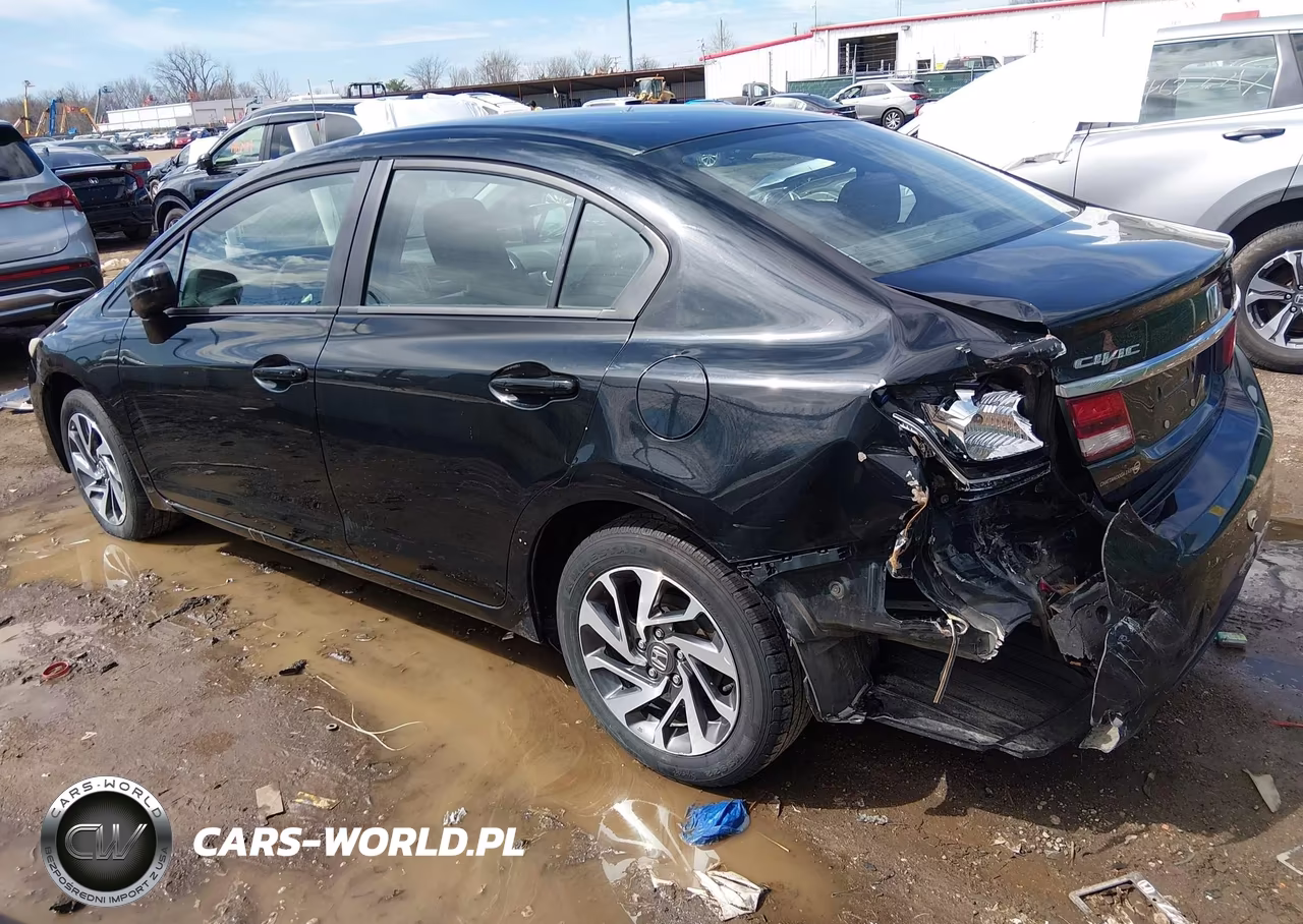 2015 Honda Civic Se VIN:19XFB2F78FE020713 - 3