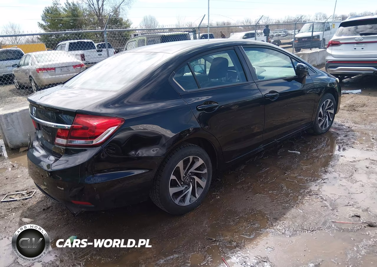 2015 Honda Civic Se VIN:19XFB2F78FE020713 - 4