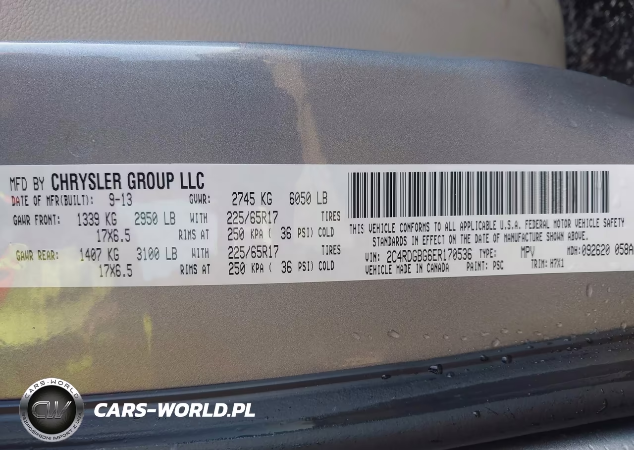 2014 Dodge Grand Caravan Se VIN:2C4RDGBG6ER170536 - 9