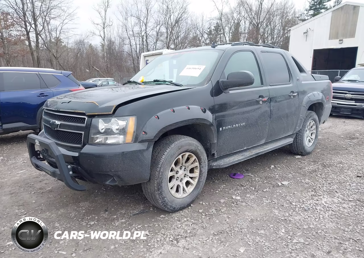 2008 Chevrolet Avalanche 1500 Lt VIN:3GNFK12348G167137 - 2