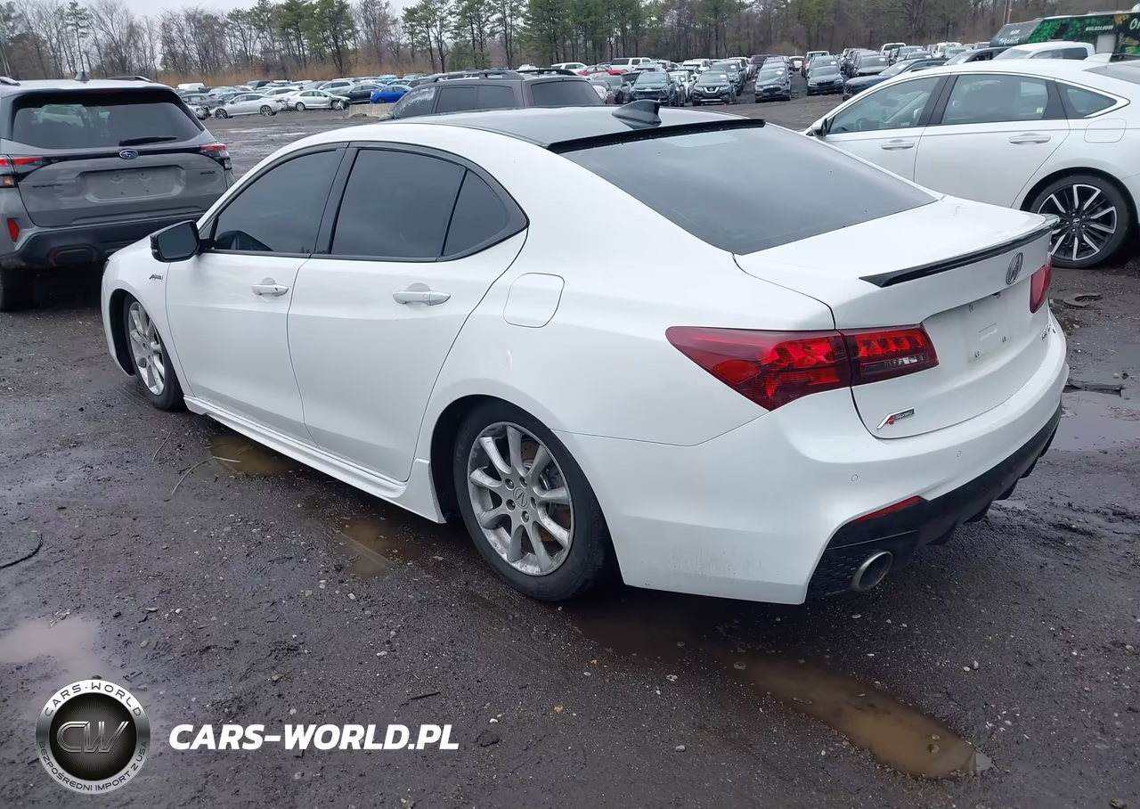 2020 Acura Tlx A-Spec-A-Spec W-Red Leather VIN:19UUB3F6XLA003173 - 3