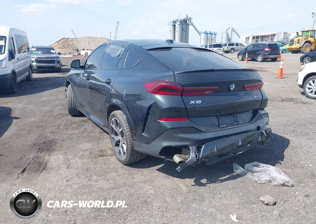 2025 BMW X6 xDrive40I VIN:5UX33EX05S9Y31577 - 3