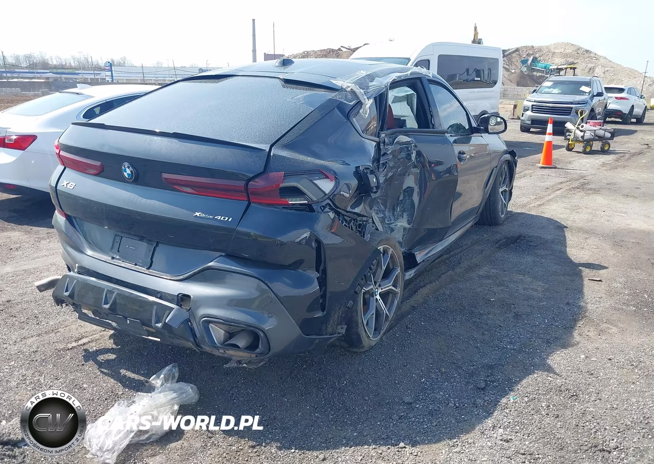 2025 BMW X6 xDrive40I VIN:5UX33EX05S9Y31577 - 4