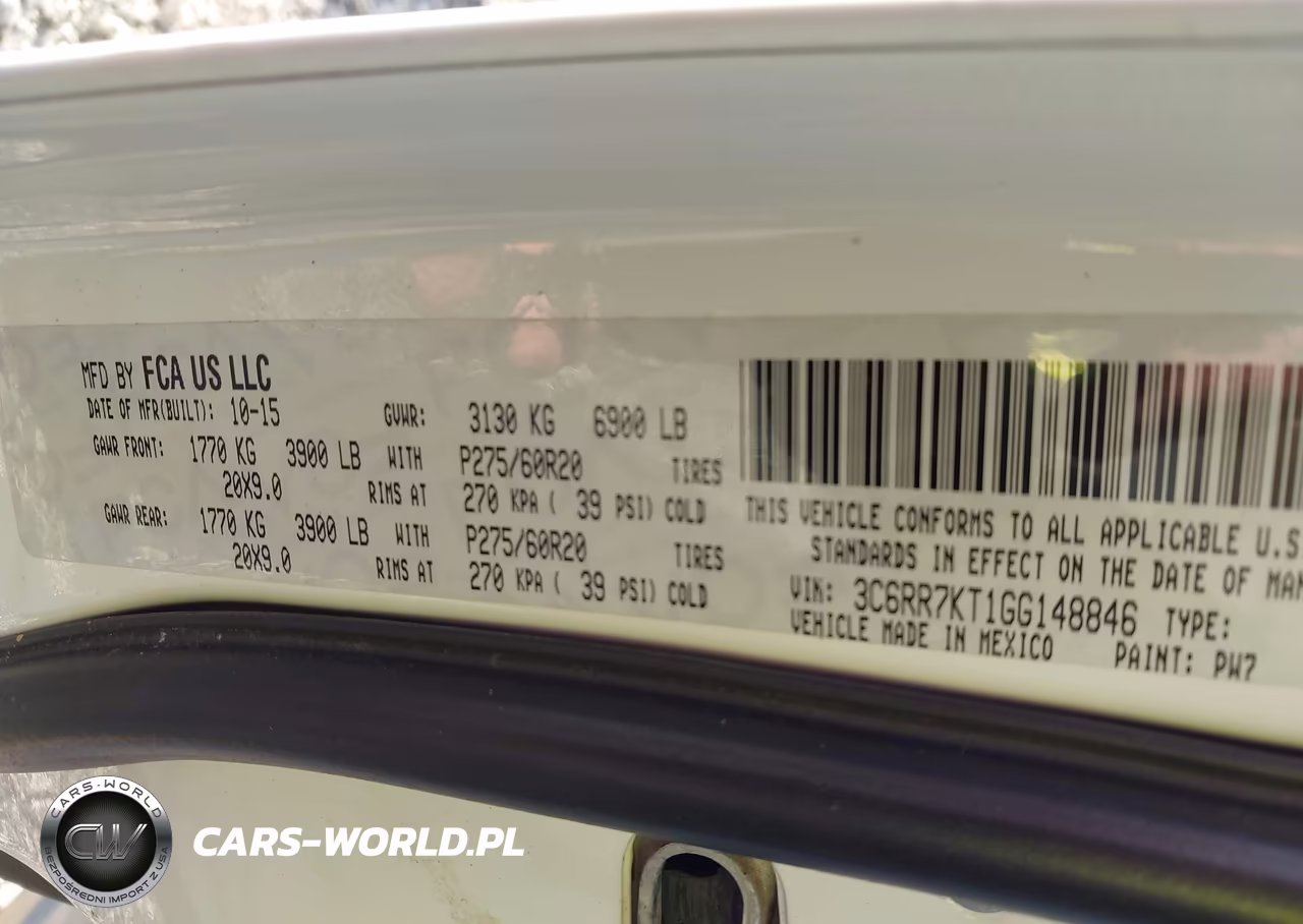 2016 Ram 1500 Express VIN:3C6RR7KT1GG148846 - 9