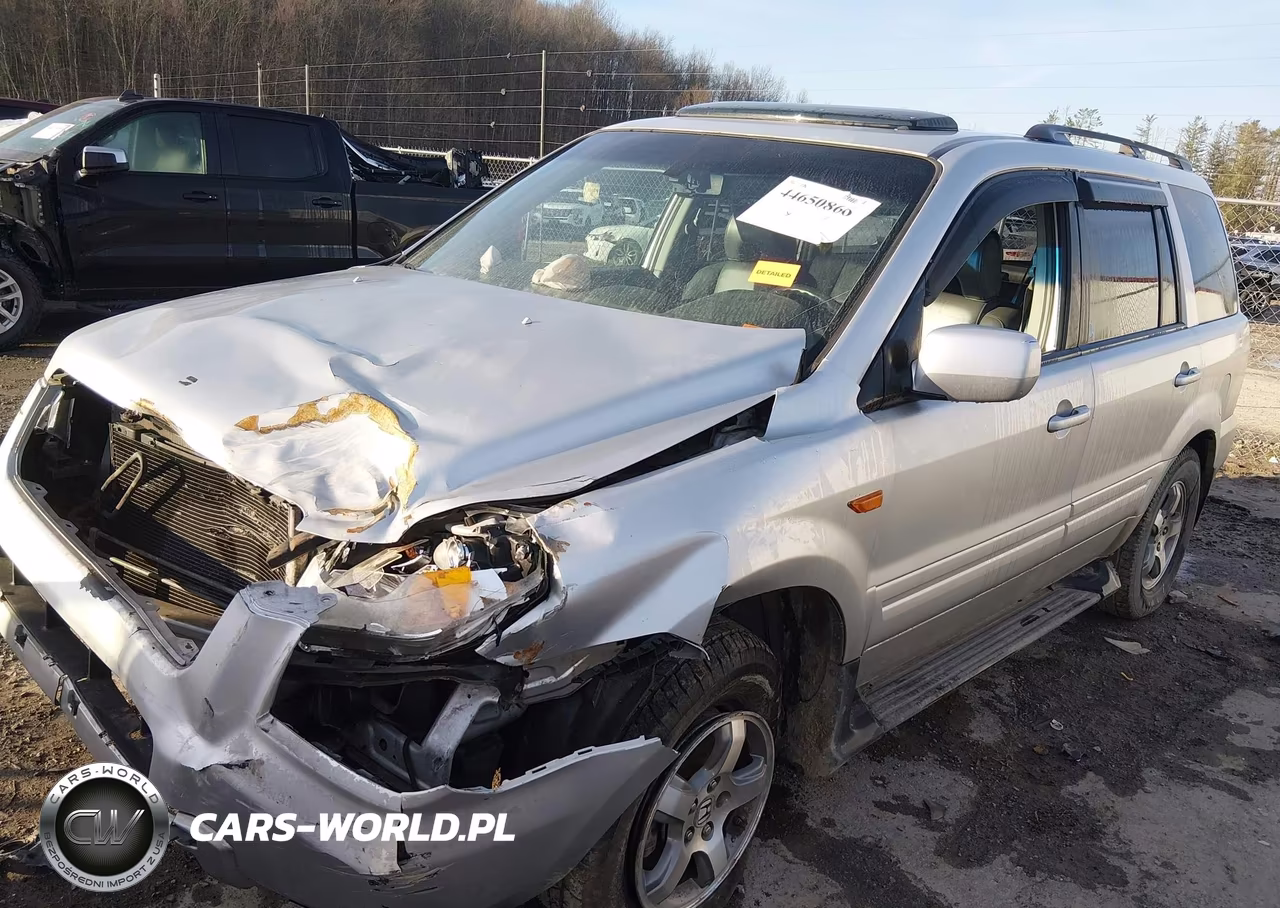 2006 Honda Pilot Ex-L VIN:2HKYF18536H507655 - 2