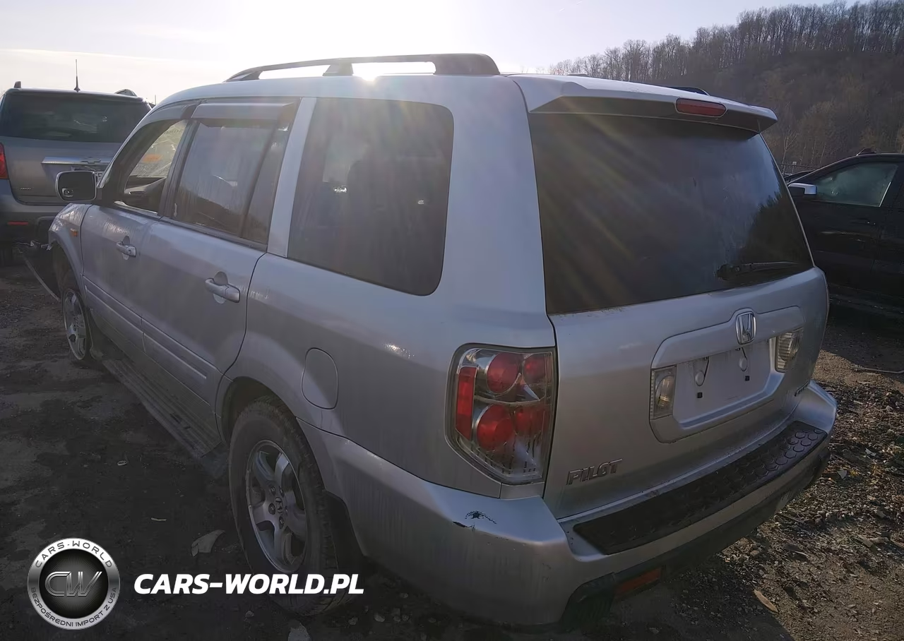 2006 Honda Pilot Ex-L VIN:2HKYF18536H507655 - 3