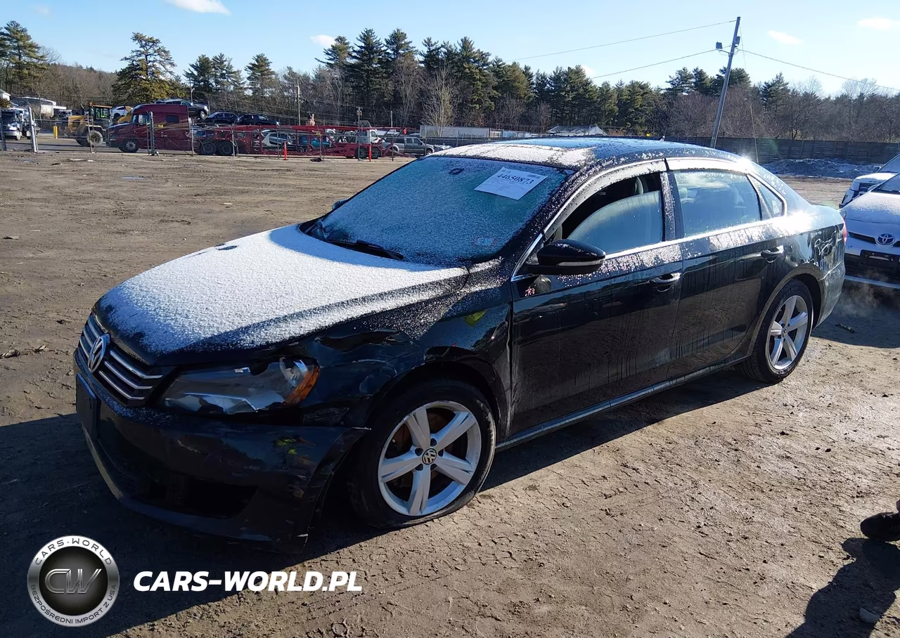 2012 Volkswagen Passat 2.5L Se VIN:1VWBP7A31CC082309 - 2