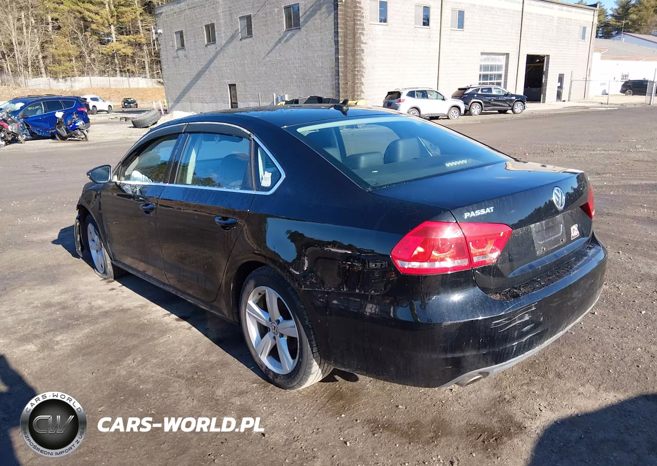 2012 Volkswagen Passat 2.5L Se VIN:1VWBP7A31CC082309 - 3