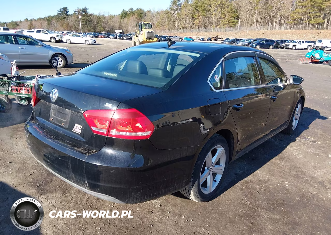 2012 Volkswagen Passat 2.5L Se VIN:1VWBP7A31CC082309 - 4