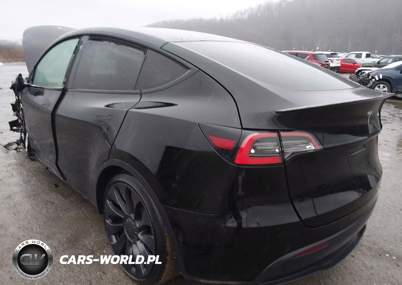 2021 Tesla Model Y Performance Dual Motor All-Wheel Drive VIN:5YJYGDEF4MF076153 - 3