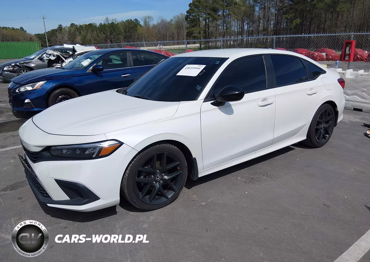 2022 Honda Civic Sport VIN:2HGFE2F59NH512306 - 2