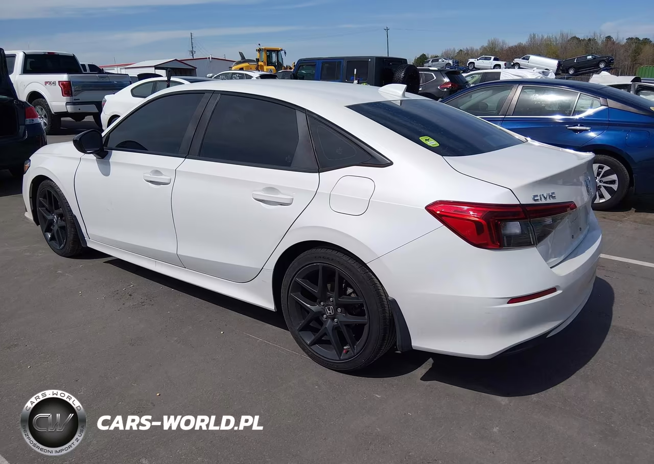 2022 Honda Civic Sport VIN:2HGFE2F59NH512306 - 3