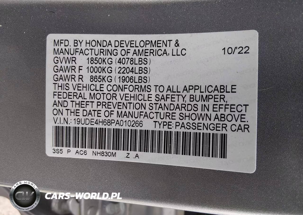 2023 Acura Integra A-Spec Technology VIN:19UDE4H68PA010266 - 9