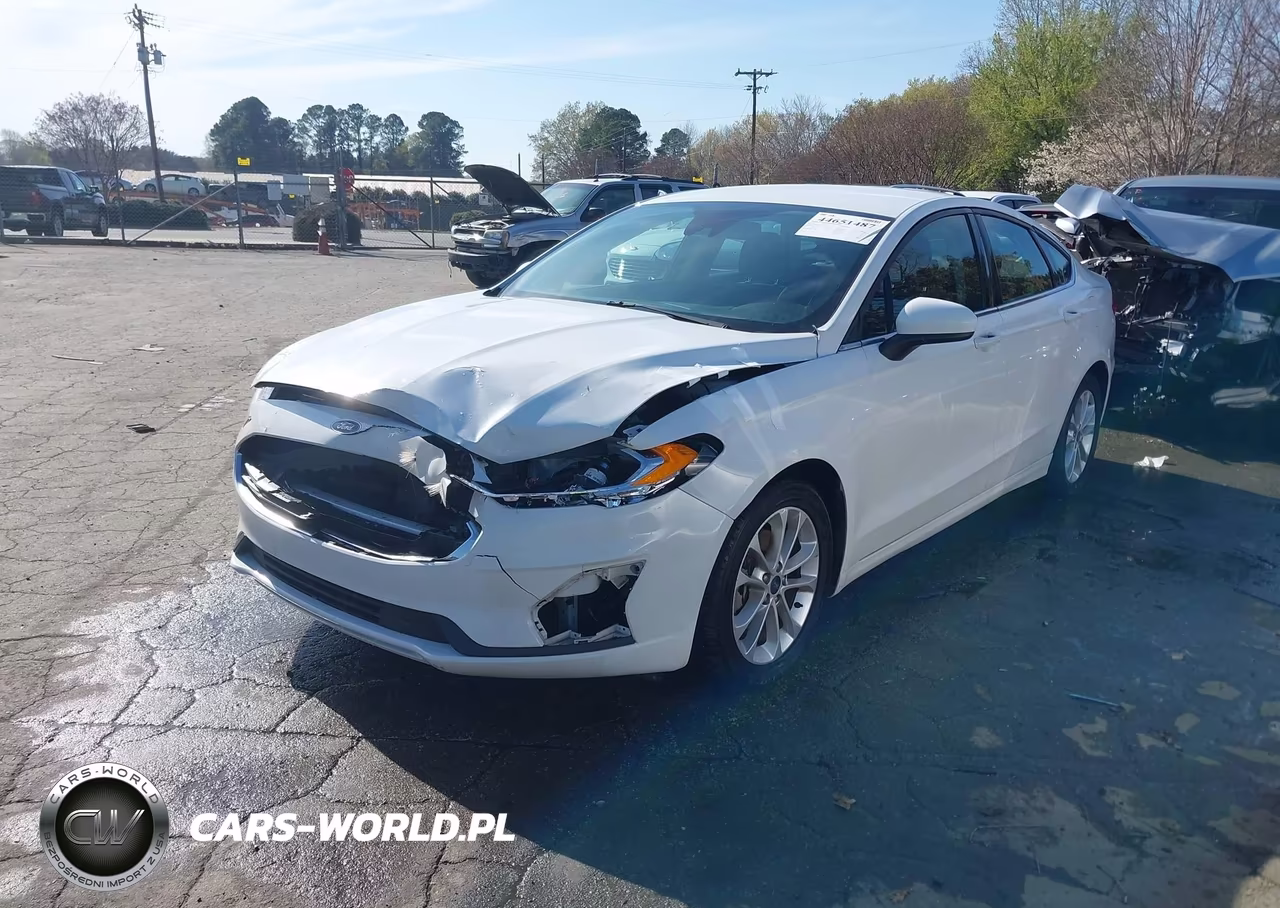 2020 Ford Fusion Se VIN:3FA6P0H71LR131889 - 2