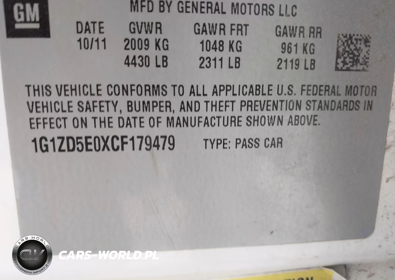 2012 Chevrolet Malibu 2Lt VIN:1G1ZD5E0XCF179479 - 9