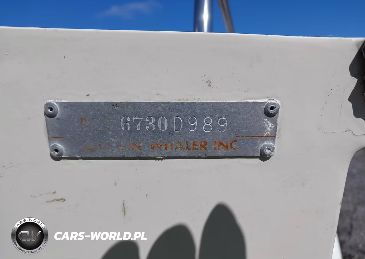 1989 Boston Whaler Other VIN:BWCM6730D989 - 9