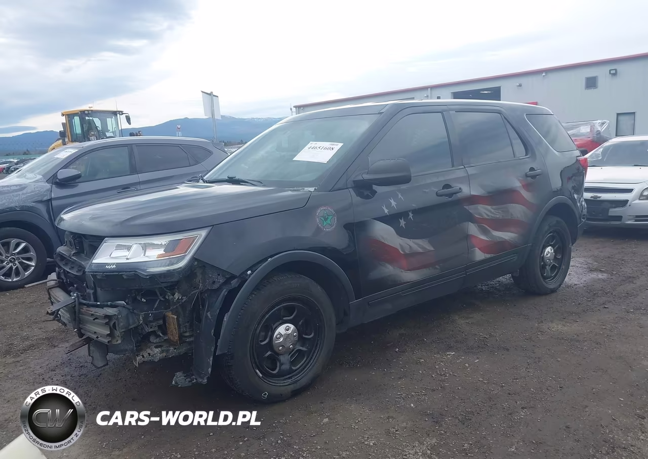 2016 Ford Utility Police Interceptor VIN:1FM5K8AR6GGC91824 - 2
