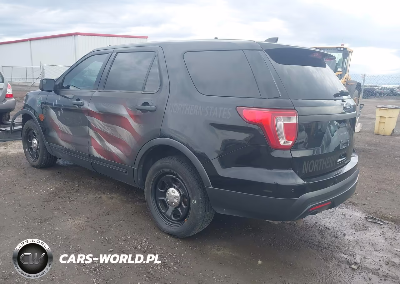 2016 Ford Utility Police Interceptor VIN:1FM5K8AR6GGC91824 - 3