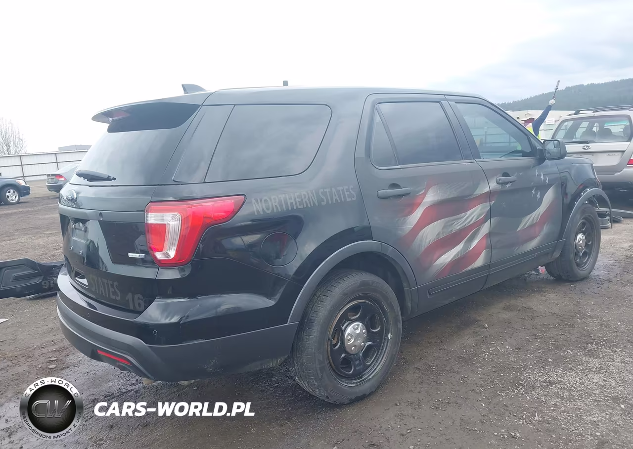 2016 Ford Utility Police Interceptor VIN:1FM5K8AR6GGC91824 - 4