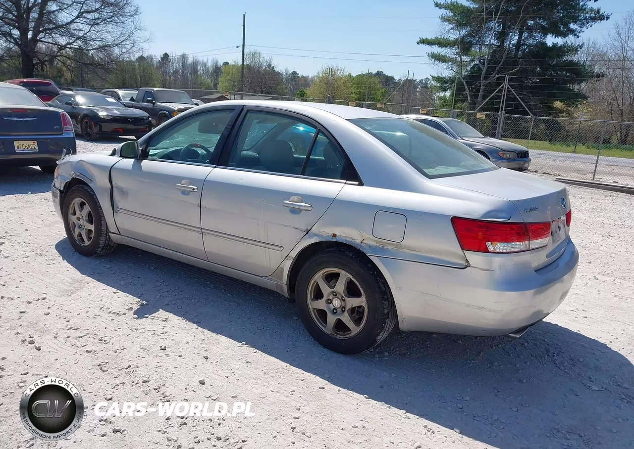 2006 Hyundai Sonata Gls V6-Lx V6 VIN:5NPEU46FX6H114712 - 3