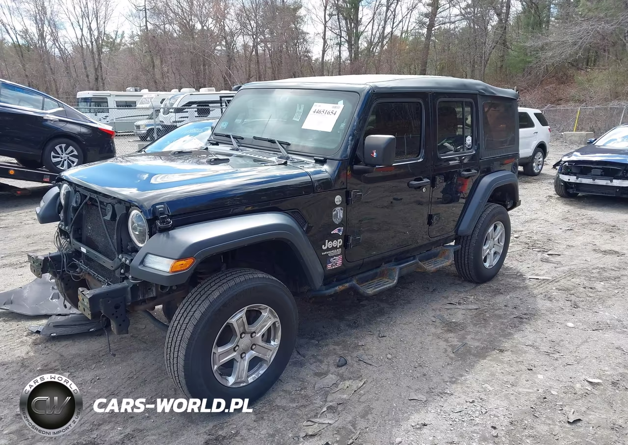 2020 Jeep Wrangler Unlimited Sport 4X4 VIN:1C4HJXDGXLW282360 - 2