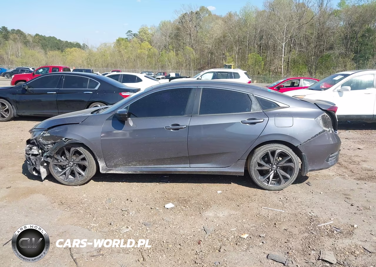 2021 Honda Civic Sport VIN:2HGFC2F83MH512672 - 14