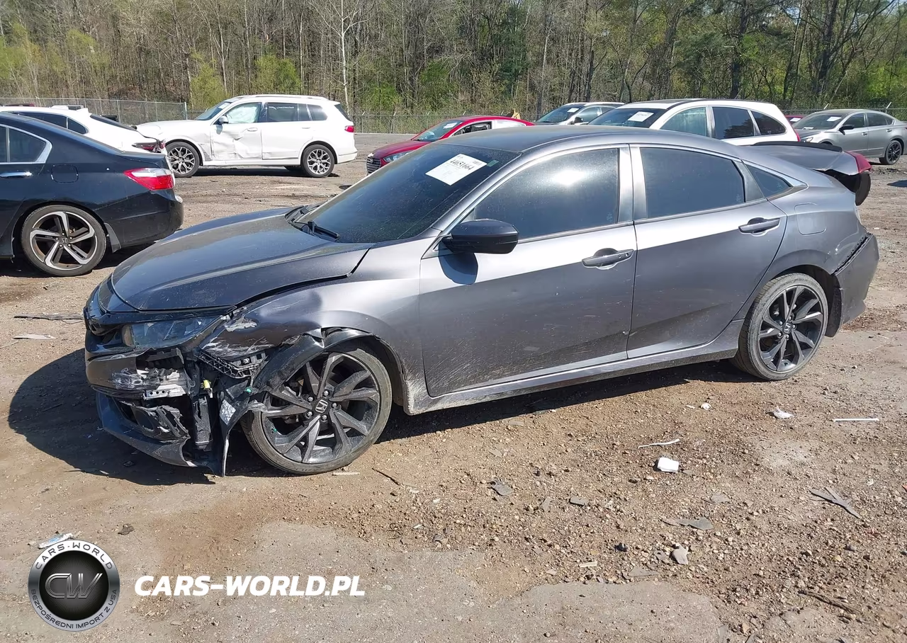 2021 Honda Civic Sport VIN:2HGFC2F83MH512672 - 2