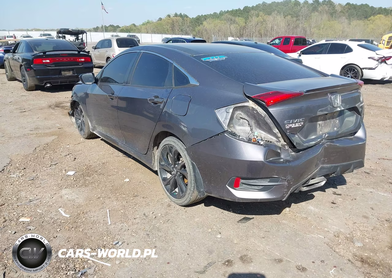 2021 Honda Civic Sport VIN:2HGFC2F83MH512672 - 3