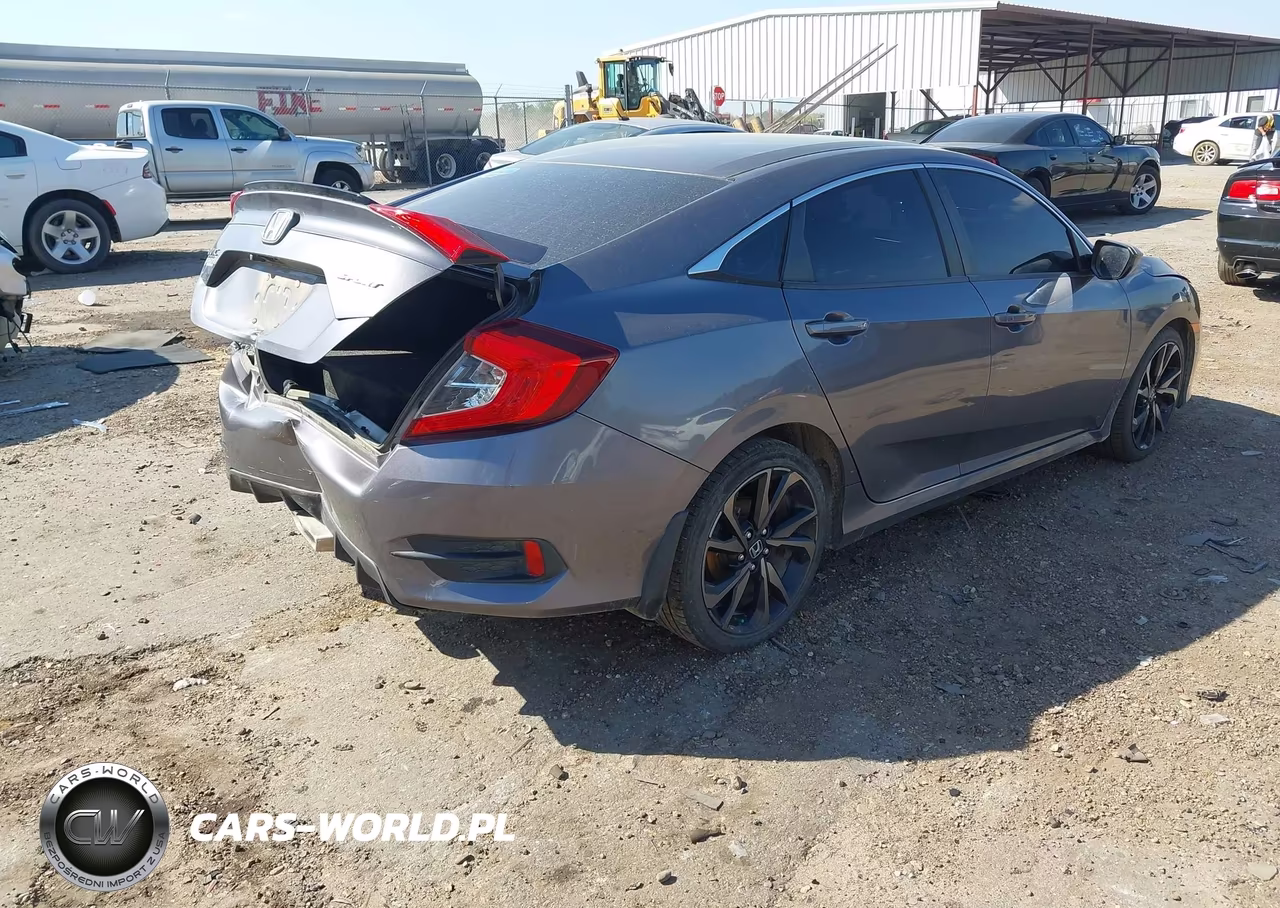 2021 Honda Civic Sport VIN:2HGFC2F83MH512672 - 4
