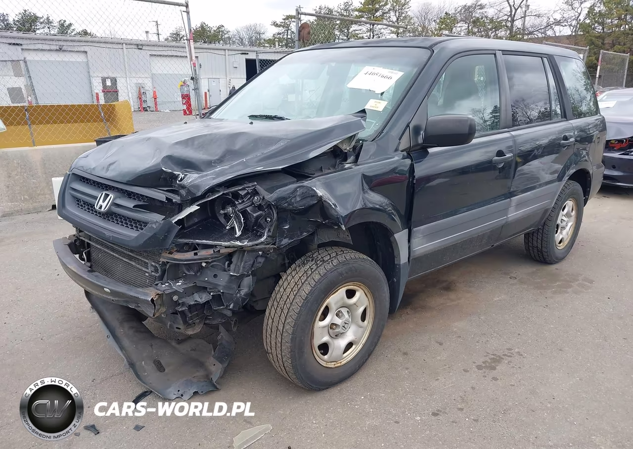 2005 Honda Pilot Lx VIN:2HKYF181X5H534900 - 2