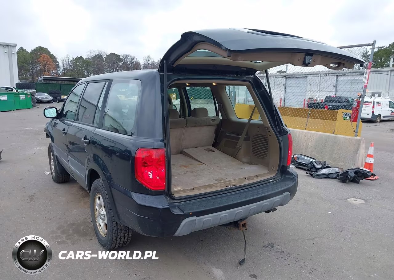 2005 Honda Pilot Lx VIN:2HKYF181X5H534900 - 3