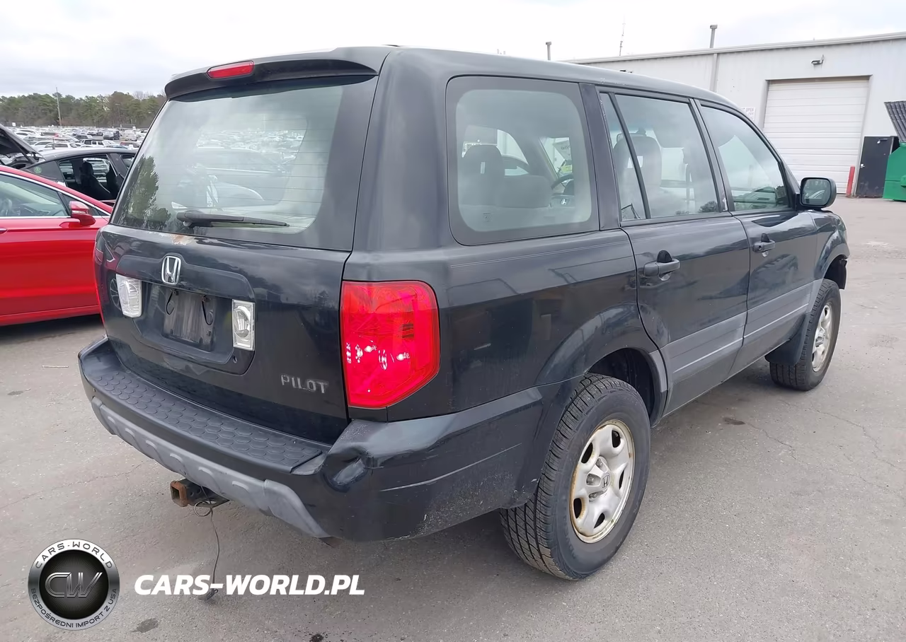 2005 Honda Pilot Lx VIN:2HKYF181X5H534900 - 4