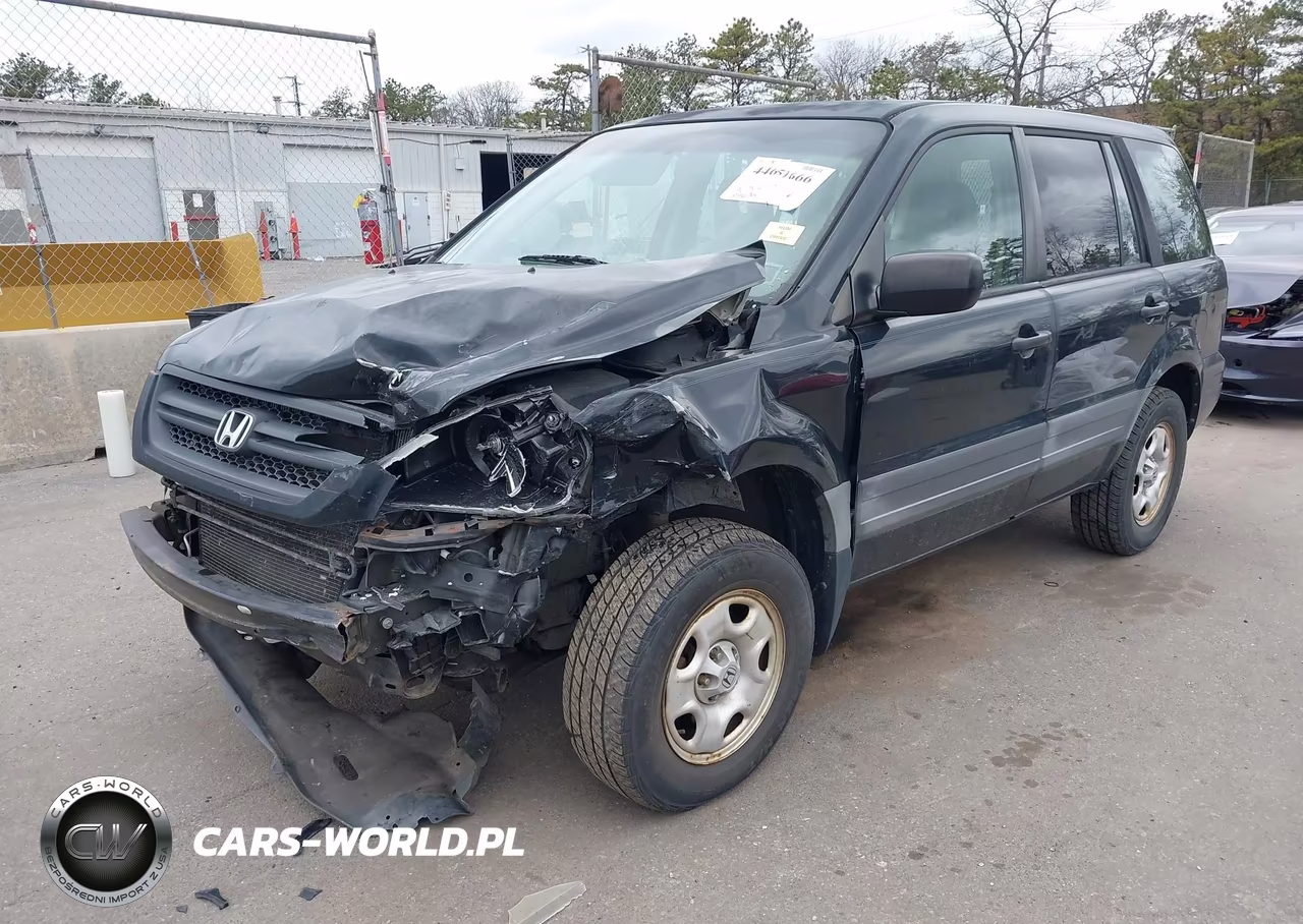 2005 Honda Pilot Lx VIN:2HKYF181X5H534900 - 6