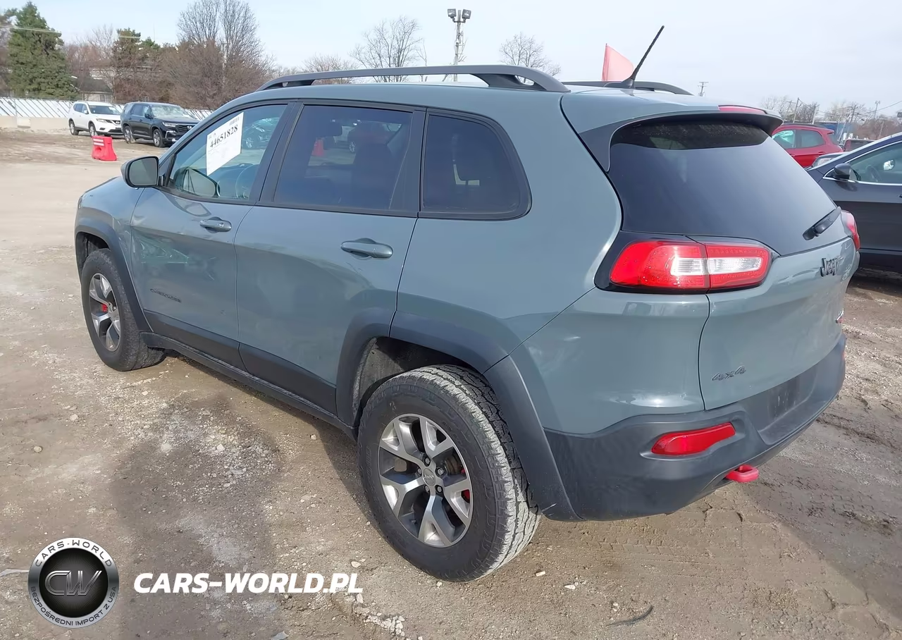 2014 Jeep Cherokee Trailhawk VIN:1C4PJMBSXEW197300 - 3