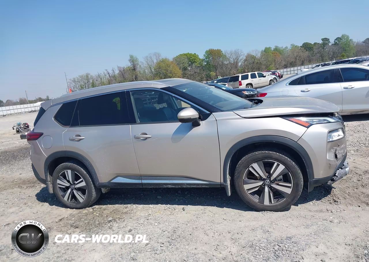 2021 Nissan Rogue Sl Fwd VIN:JN8AT3CA4MW020390 - 13