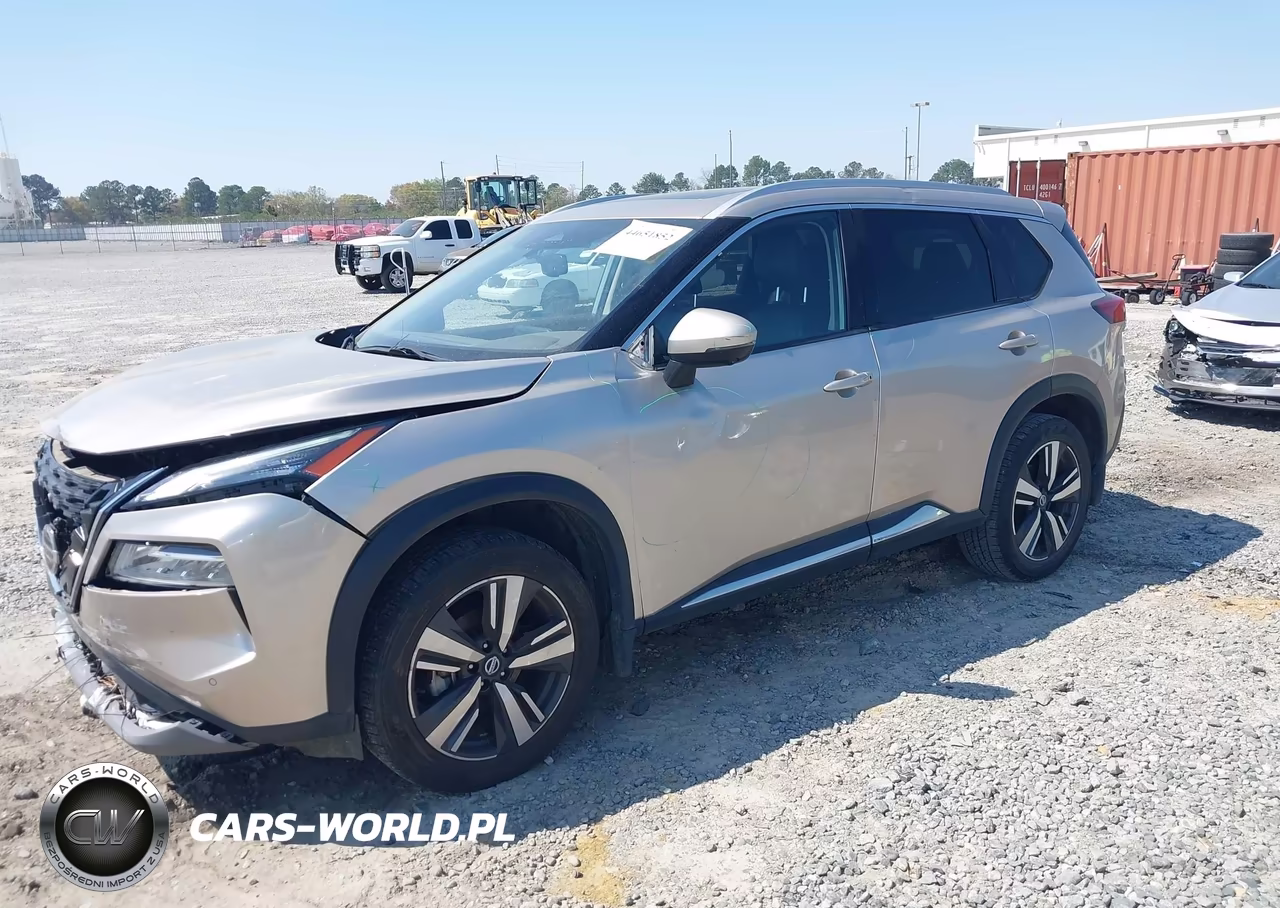 2021 Nissan Rogue Sl Fwd VIN:JN8AT3CA4MW020390 - 2