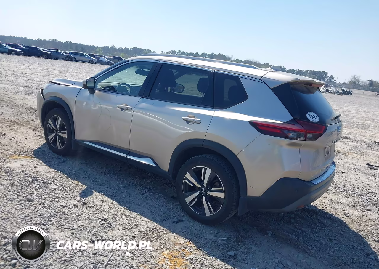2021 Nissan Rogue Sl Fwd VIN:JN8AT3CA4MW020390 - 3