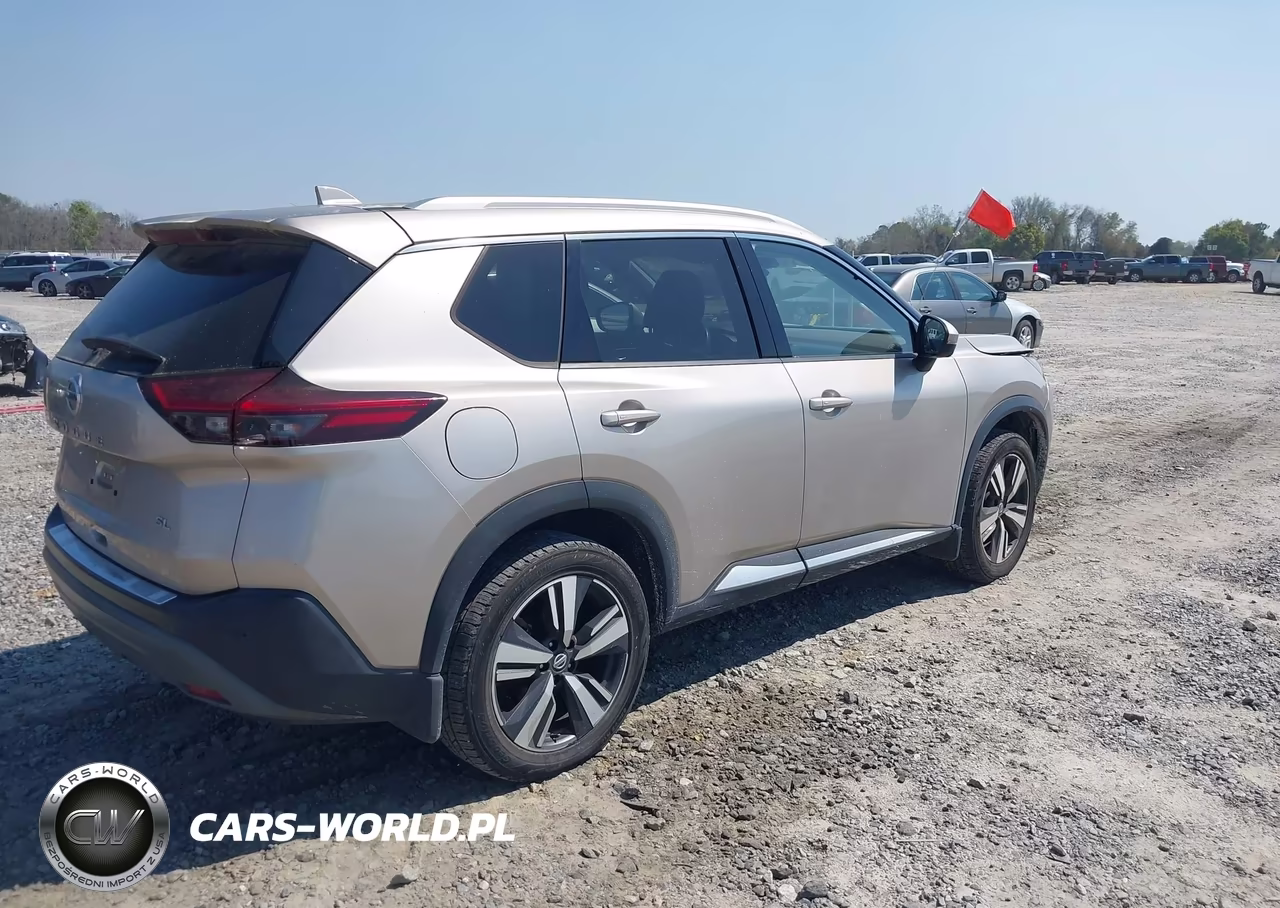 2021 Nissan Rogue Sl Fwd VIN:JN8AT3CA4MW020390 - 4