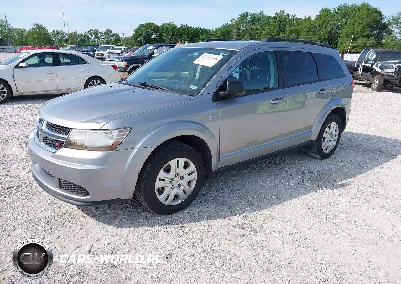 2018 Dodge Journey Se VIN:3C4PDCAB6JT218338 - 2