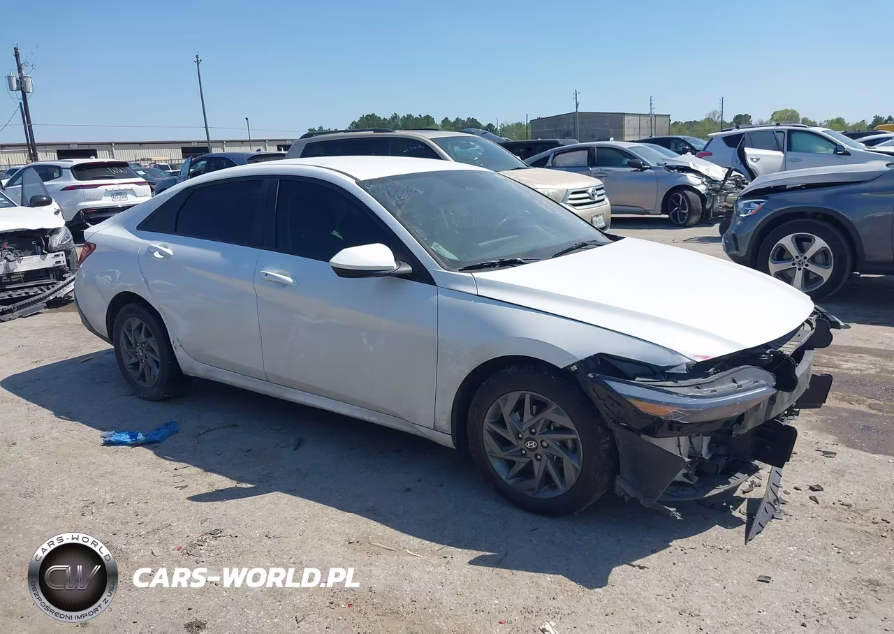 2024 Hyundai Elantra Hybrid Blue VIN:KMHLM4DJ7RU094990 - 13