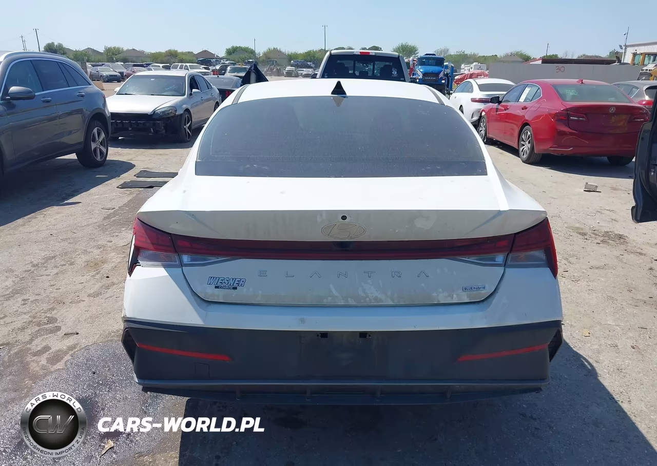2024 Hyundai Elantra Hybrid Blue VIN:KMHLM4DJ7RU094990 - 16