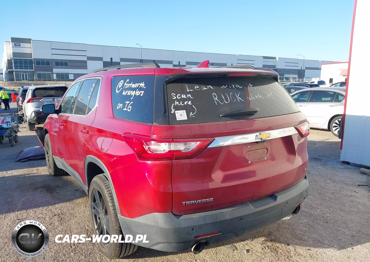 2020 Chevrolet Traverse Fwd Lt Leather VIN:1GNERHKW9LJ242836 - 3