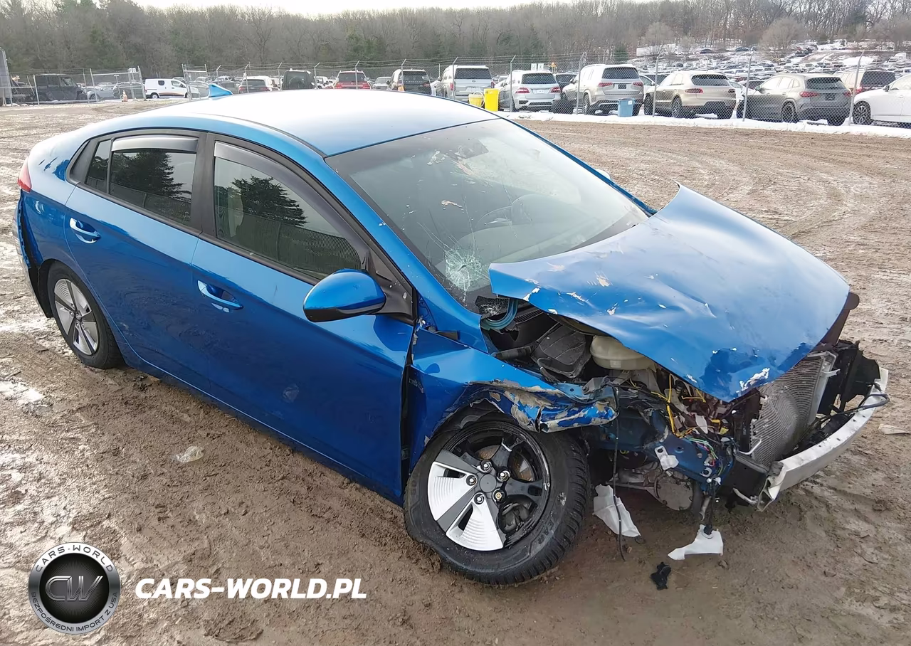 2018 Hyundai Ioniq Hybrid Blue
