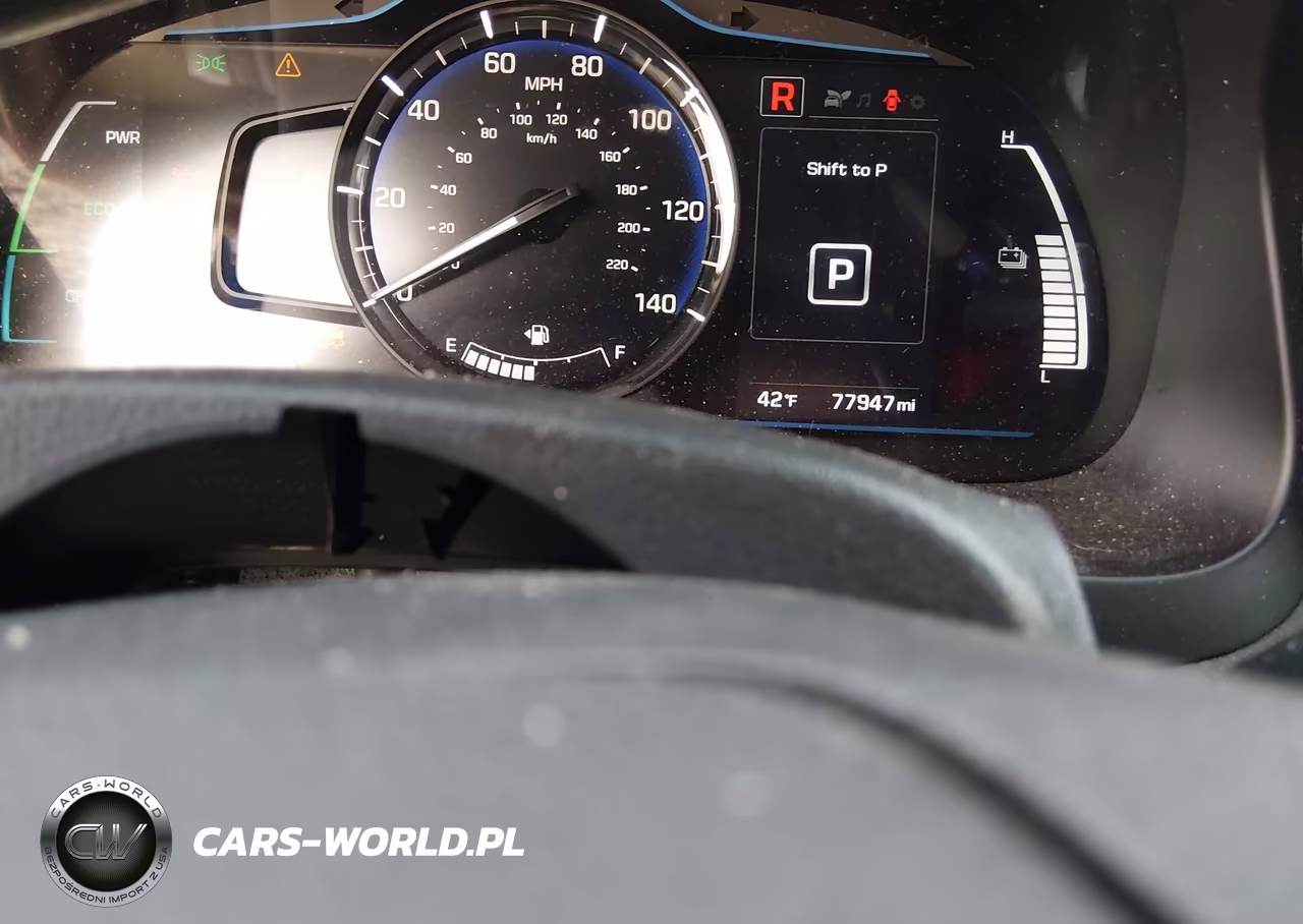 2018 Hyundai Ioniq Hybrid Blue VIN:KMHC65LC4JU065194 - 7