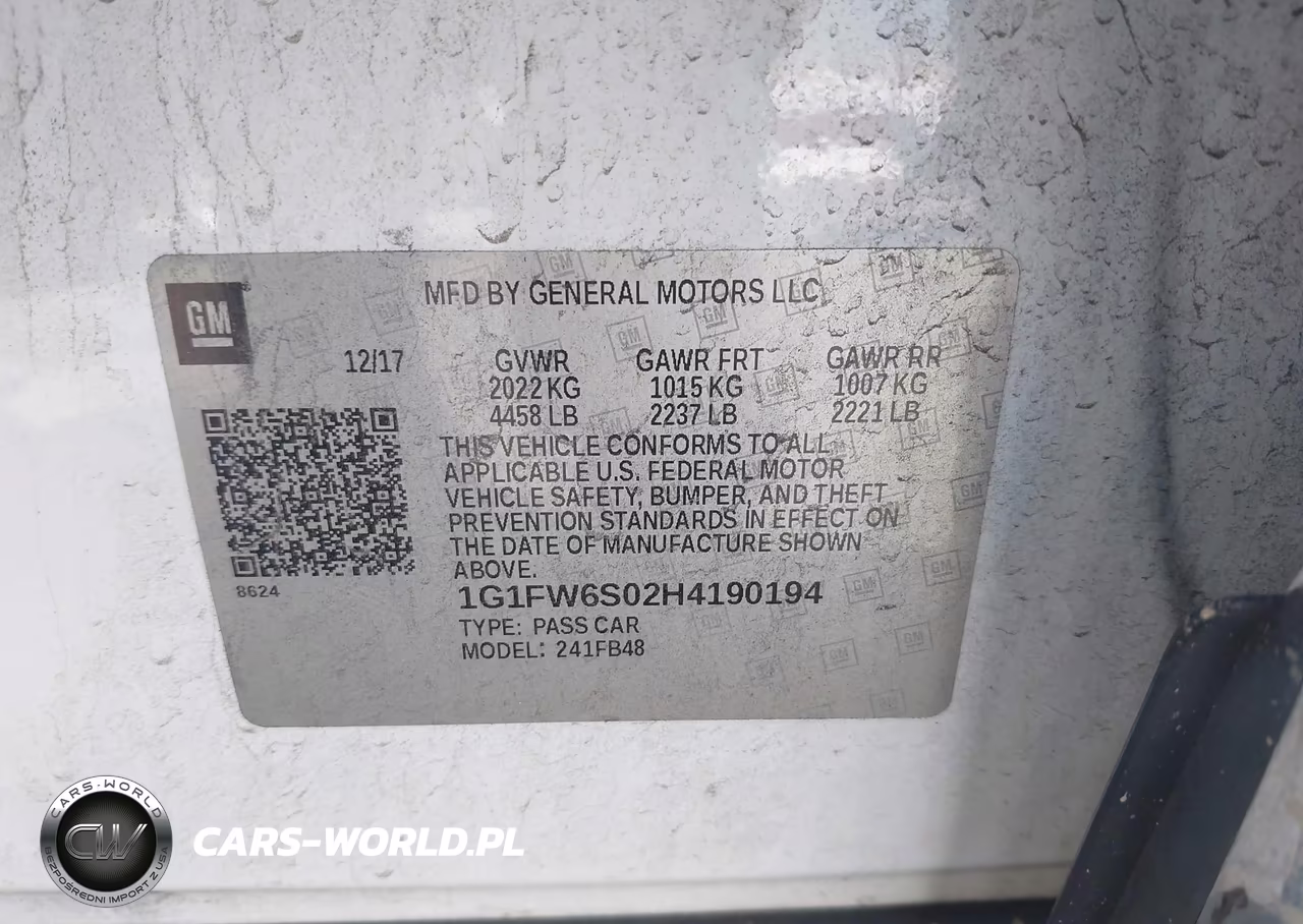 2017 Chevrolet Bolt Ev Lt VIN:1G1FW6S02H4190194 - 9