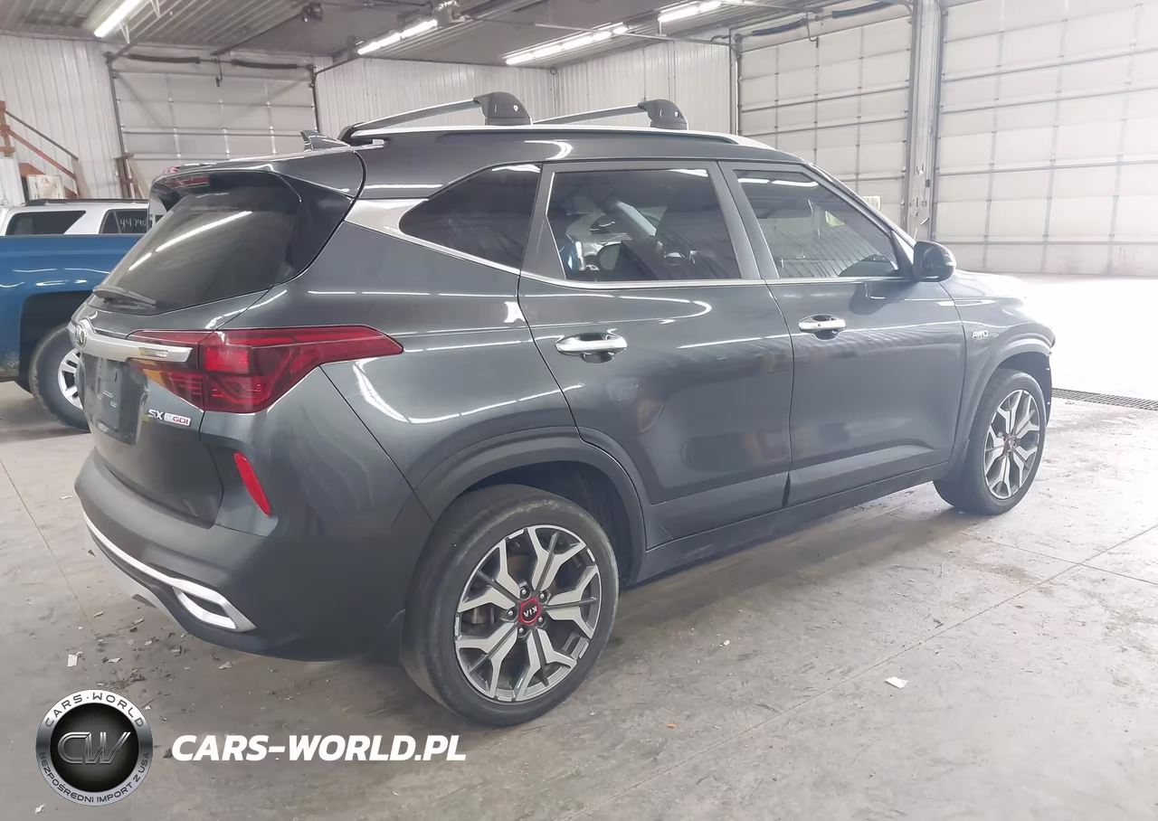 2021 Kia Seltos Sx Turbo VIN:KNDETCA26M7060070 - 4