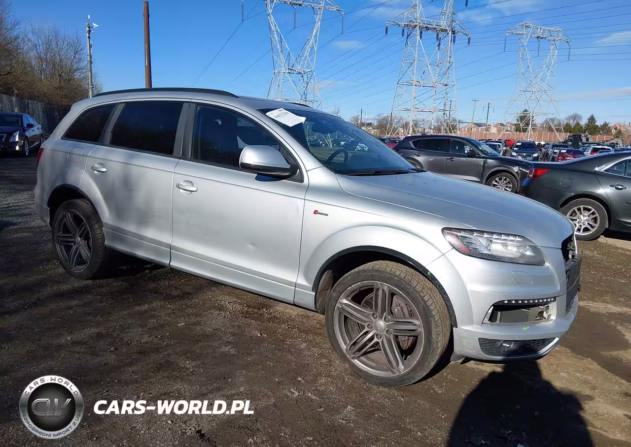2012 Audi Q7 3.0T S Line Prestige