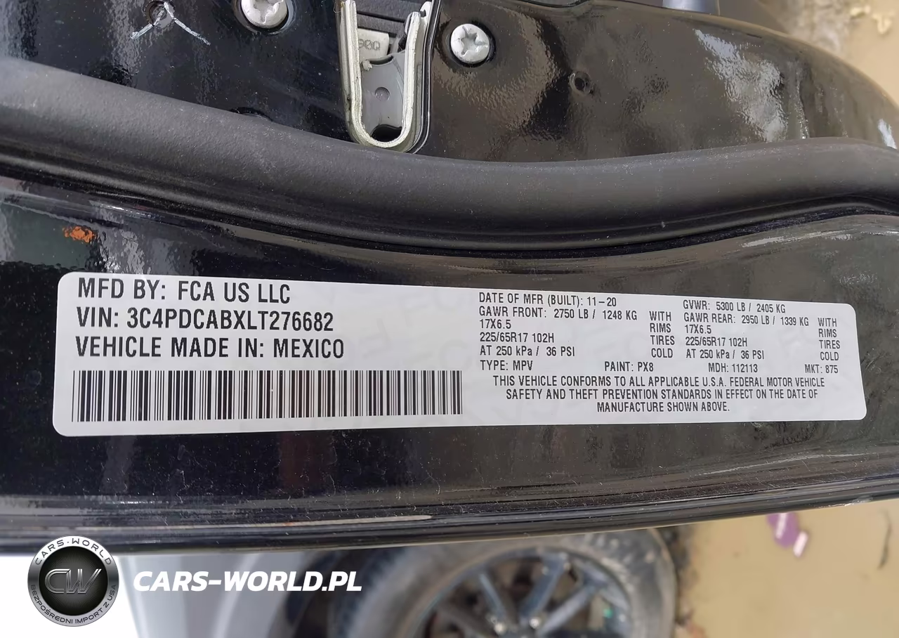 2020 Dodge Journey Se Value VIN:3C4PDCABXLT276682 - 9